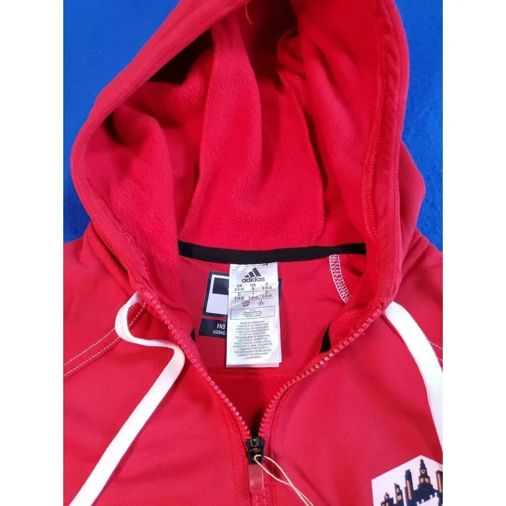 Adidas Medical BROOKLYN HALF MARATHON Hoodie Full Zip Track Size Small NEW